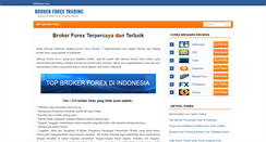Desktop Screenshot of brokerforex.info