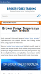 Mobile Screenshot of brokerforex.info